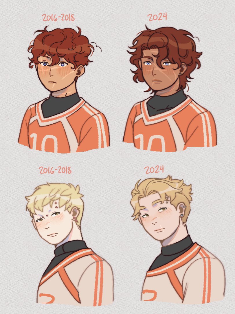 ohsleepie's tweet photo. I wanted to compare how i pictured some of the foxes when i first read tfc vs now since im basically rereading with fresh eyes. So, heres neil, kevin, and the minyards☆
#aftg https://t.co/QWon2AcsPZ