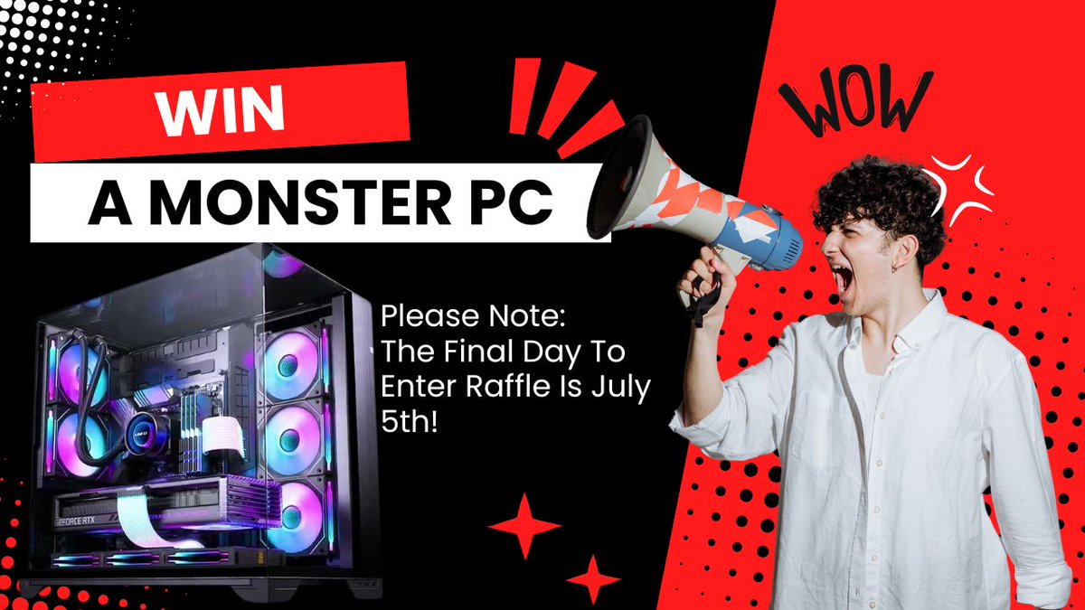 SheepFragger's tweet photo. **DEADLINE** When else are you going to be able to win a 4090, i914900K DDR5 #Gaming #Pc for only £50. only 50 tickets left! If all tickets are sold I'm adding another two prizes to the raffle! Reserve your tickets and learn more here- https://t.co/dLTycA51RQ https://t.co/ZJCnnGZmhy