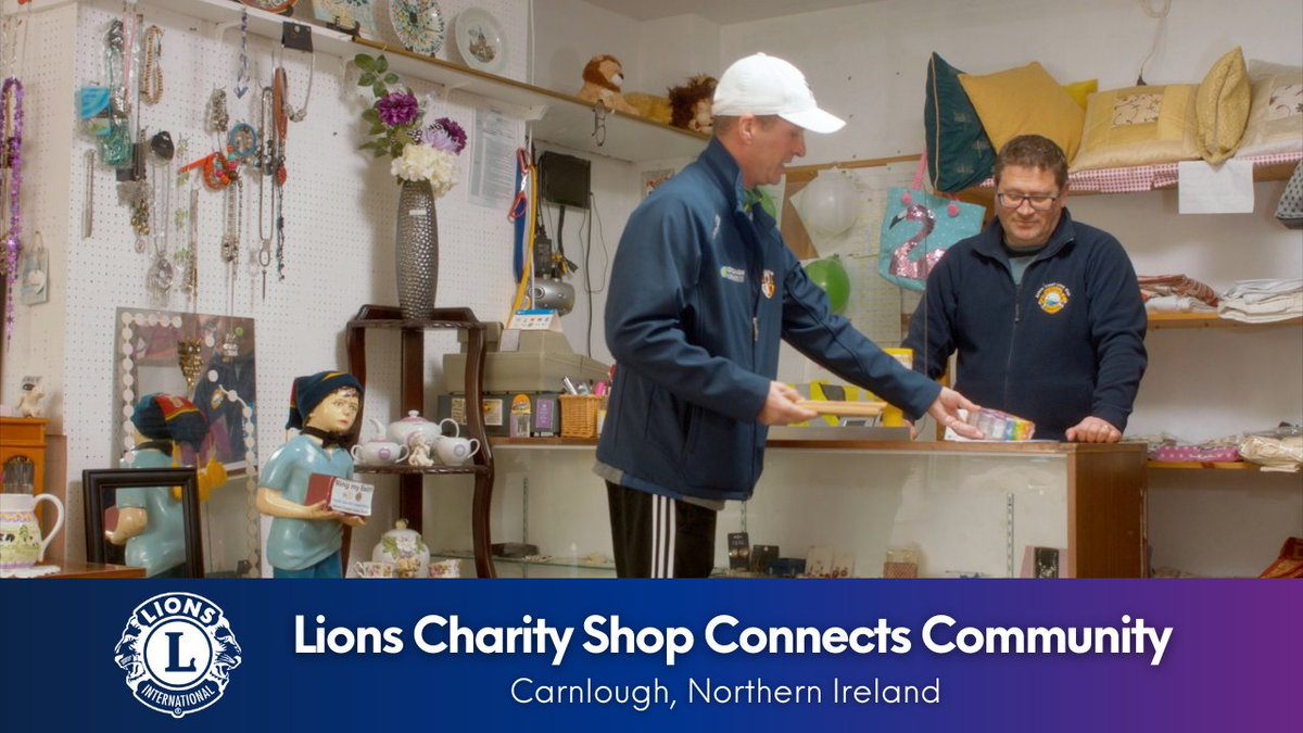 The Lions Charity Shop in Carnlough, Northern Ireland, was created by the Antrim Coast Lions Club as a response to the housing crisis in Bosnia for refugees. The shop brings in funds for local, national and international causes: bit.ly/3wPl4mu