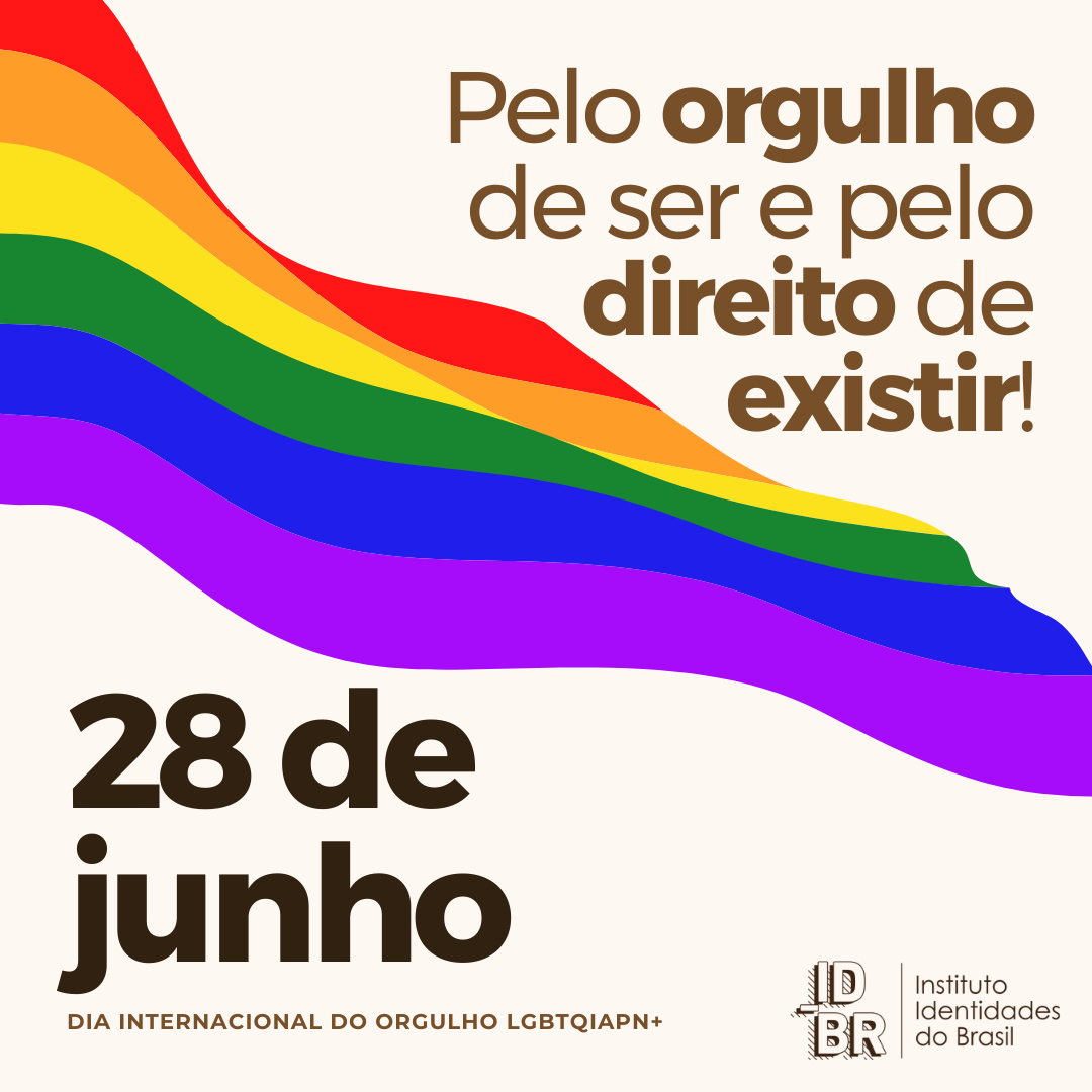 O dia de hoje é um lembrete de que a luta pelos direitos e igualdade para a comunidade LGBTQIAPN+ é constante e deve ser apoiada durante todo o ano. 

Vamos juntos construir um futuro plural e justo para todes! 🌈✊🏿

#SimaIgualdadeRacial #ID_BR #OrgulhoLGBTQIAPN+ #mesdoorgulho