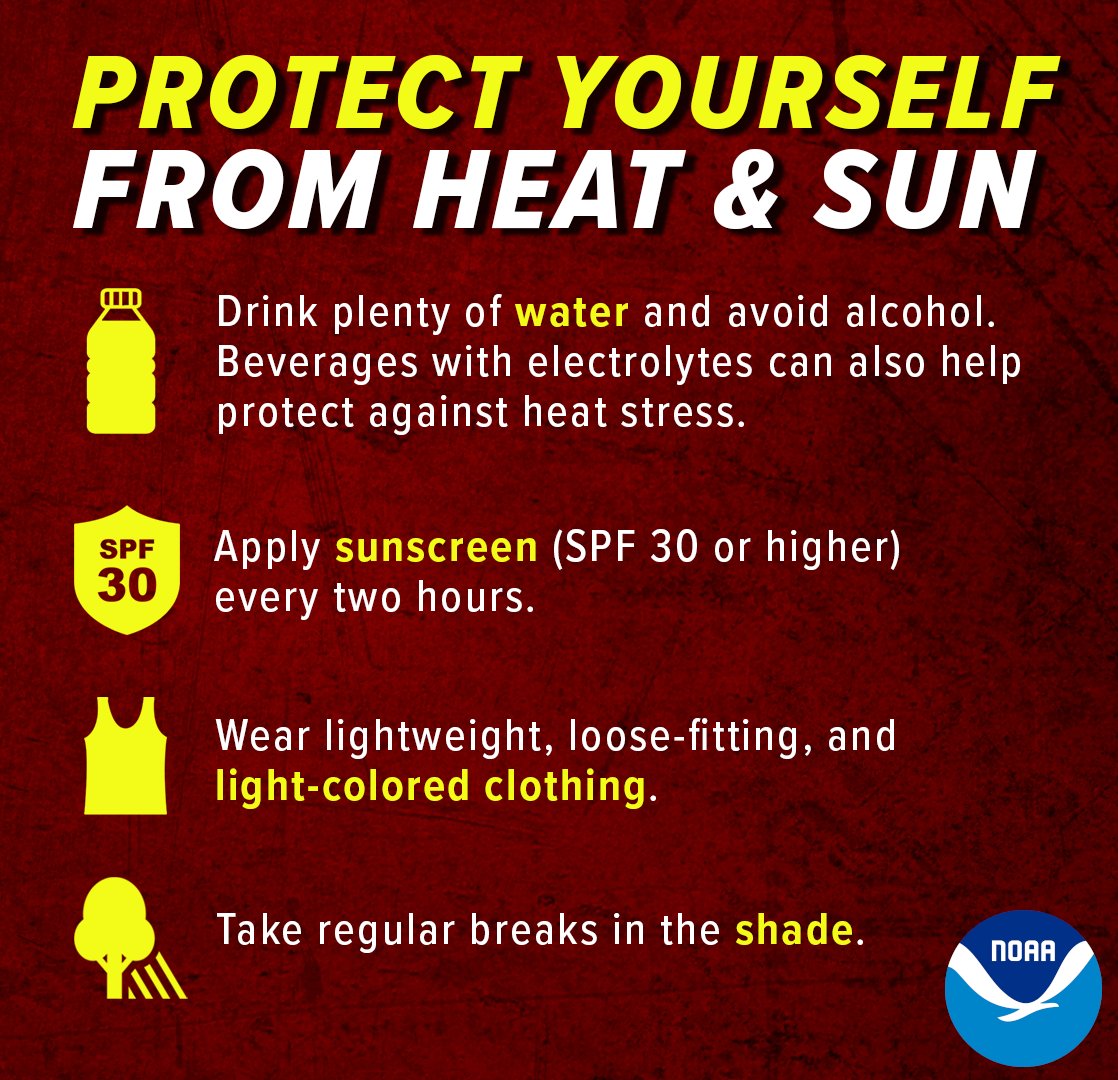Yeah. "It's summer. It's hot." That can be true, and it can still be dangerous if you're planning on leaving the comfort of AC, unprepared for outdoor activities.