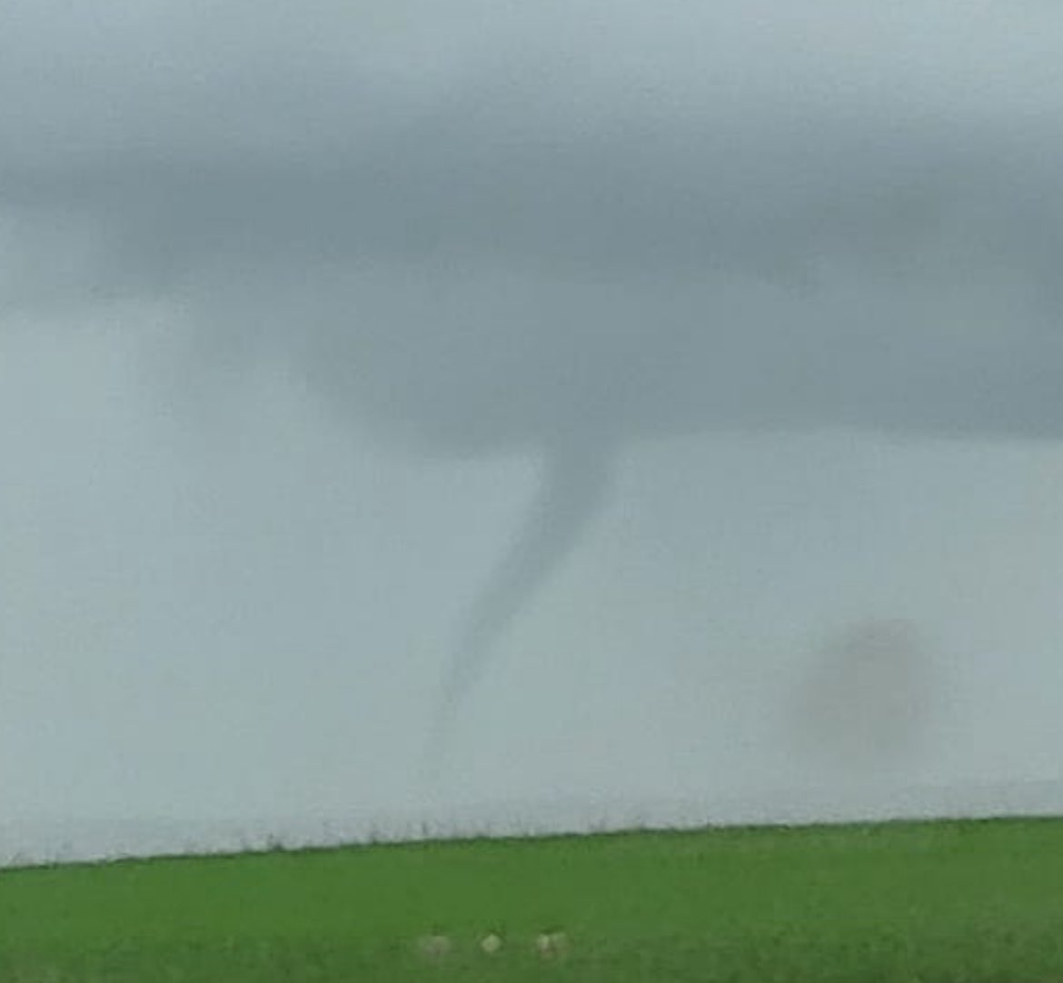 IWeatherSK's tweet photo. Potential Landspout Tornado Reported
(Locations listed below description)
11:50 AM - Fri, June 28, 2024: #skstorm
Potential landspout tornado has been reported with this storm near #Maxstone by Tendler J., south of #Assiniboia. The storm is slow moving and fairly stationary at this time.
If you are in the path, get to the lowest level (preferably a basement) of a sturdy structure and get to the most interior room that has as many walls between you and the outside as possible. Damaging wind gusts, hail, isolated flooding, and frequent lightning are also possible with severe thunderstorms. Please be safe in the path of this storm!
- Assiniboia
- Elm Springs
- Flintoft
- Lakenheath
- Lisieux
- Little Woody
- Maxstone
- Scout Lake
- St. Victor
- Stonehenge
- Twin Valley
- Willows
https://t.co/mMGr5whItP