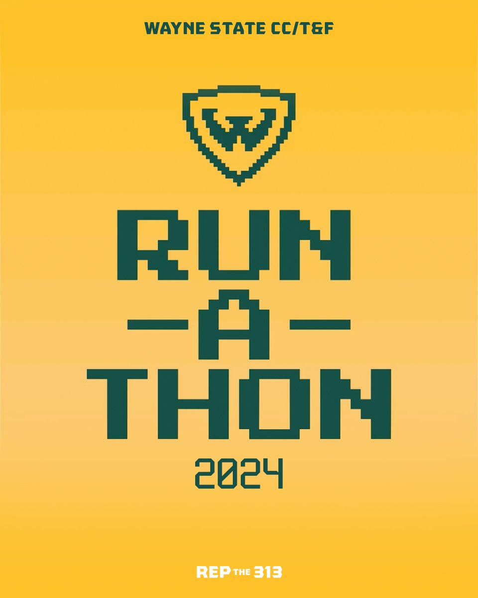 WayneStateTFCC's tweet photo. The Warrior Run-A-Thon launches TODAY!
If you support WSU T&amp;F/CC and want to help our program, making a donation on behalf of your favorite student-athlete is the BEST way to do it!
We will run (or bike) on 8/4/24, but you can donate to support the Warriors any time starting now! https://t.co/CuculSUsus