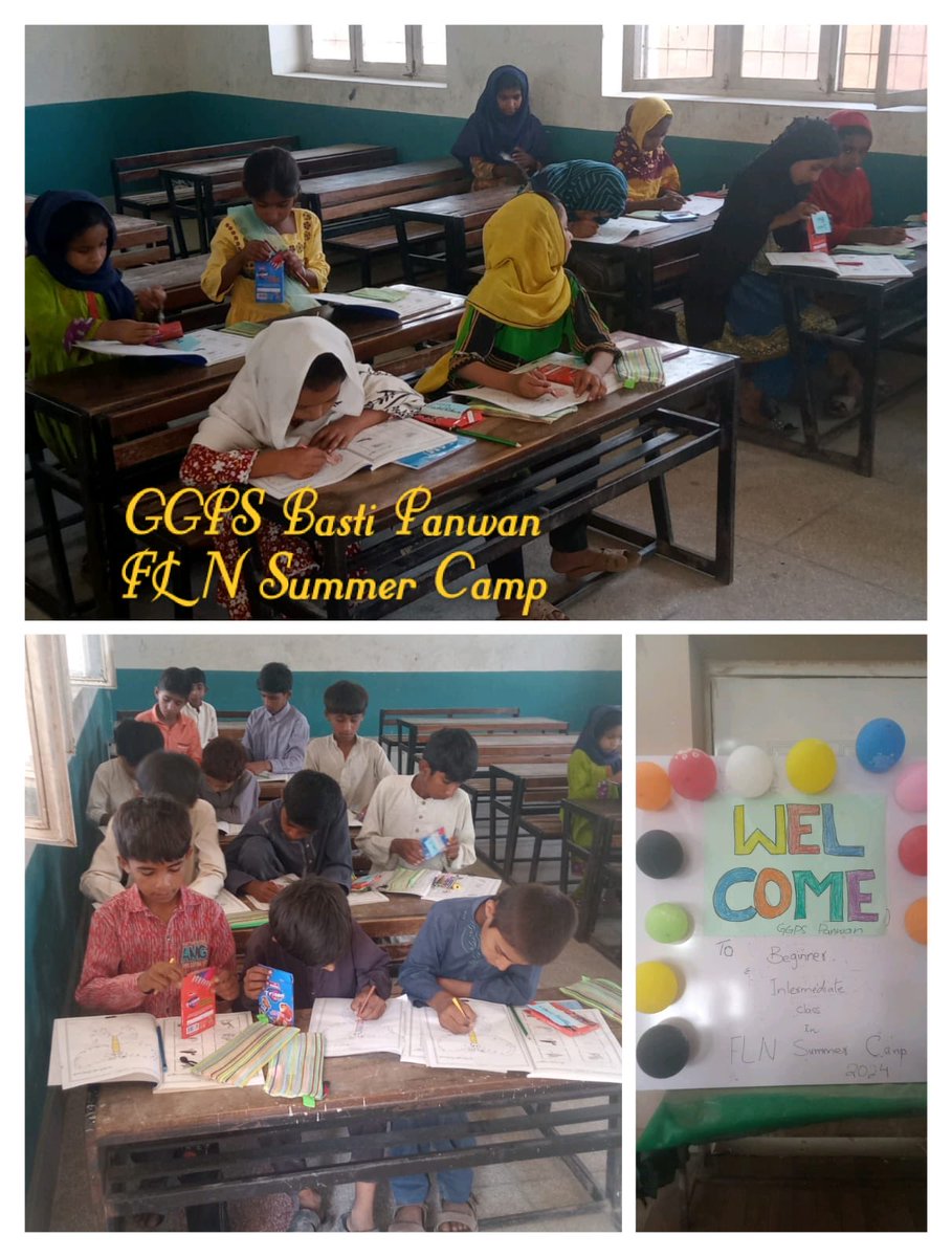 MaryamNSharif's tweet image. Summer camps in government schools especially in South Punjab