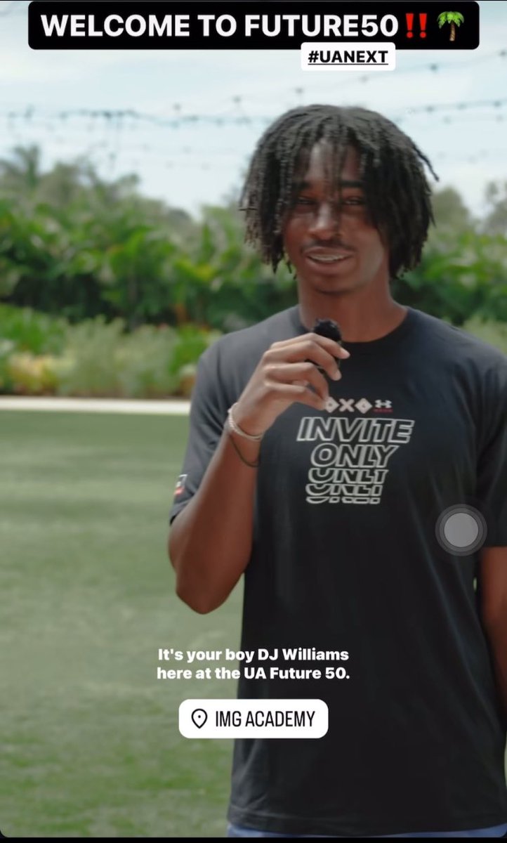 RTR__DJ's tweet photo. Having a great time at IMG!!
Thank you UA50!!  Let’s get some work in.  @DemetricDWarren @MarshallMcDuf14 @TeamTampa813 @CaliPowerATHs https://t.co/vbs9qldw5v