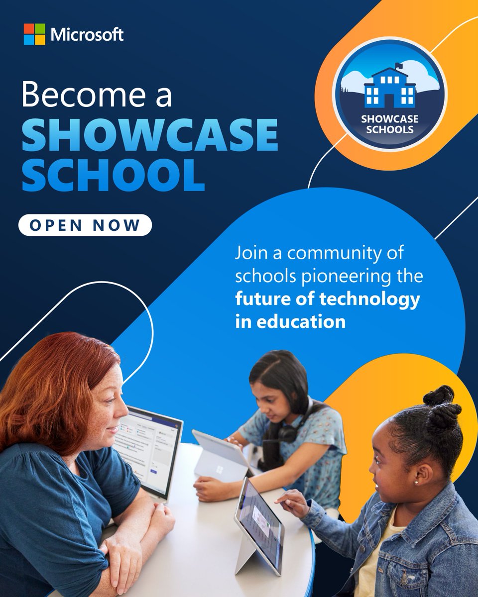 Microsoft Education tweet media