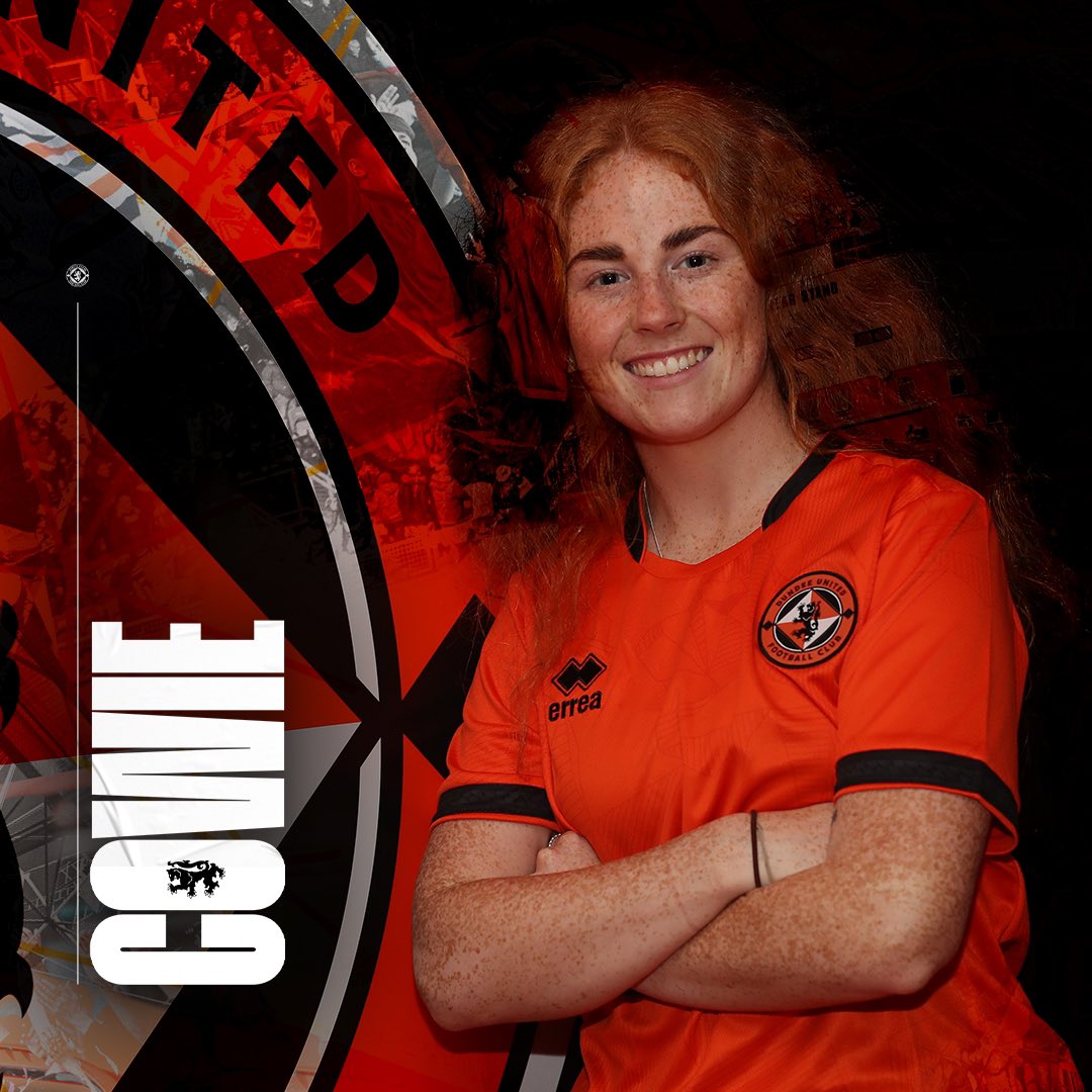 DundeeUnitedFCW's tweet photo. 𝐎𝐮𝐫 𝐟𝐢𝐫𝐬𝐭 𝐬𝐮𝐦𝐦𝐞𝐫 𝐫𝐞𝐜𝐫𝐮𝐢𝐭 ✍️

We are delighted to confirm the signing of @Elliemayy19, who joins after netting 16 goals for St Johnstone last season.

Full story ⬇️

https://t.co/g9Xx88qzpS

#DUFCW https://t.co/RR6yzL7xwA
