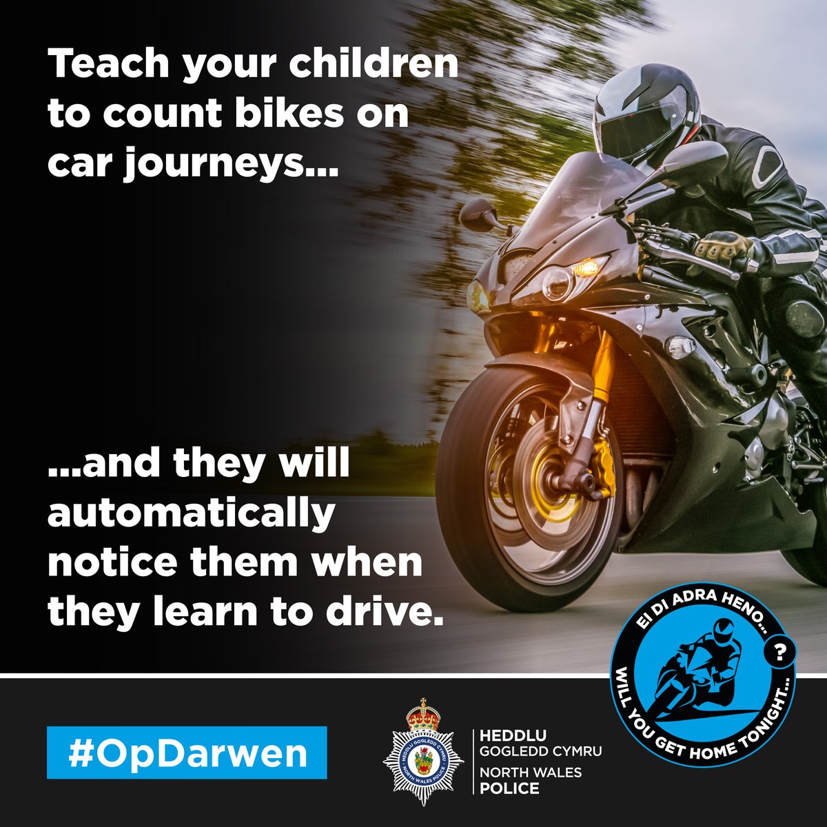 NWPolice's tweet image. Re-sharing this image 🤍  Please share/re-post 😊 

#OpDarwen
#ThinkBike
#ThinkLife