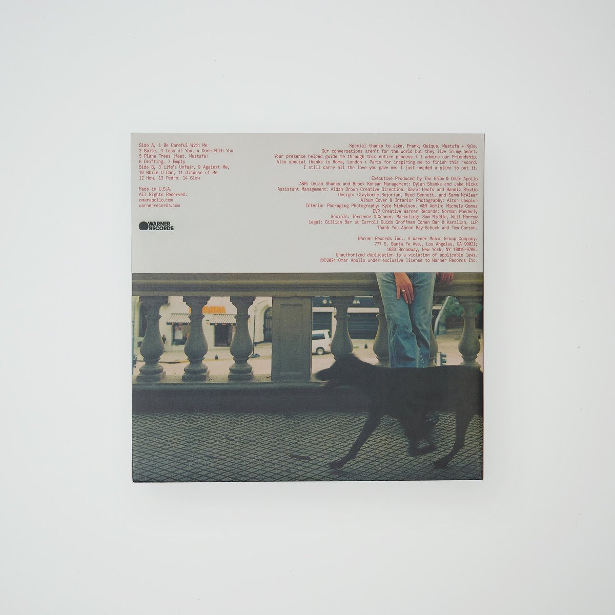 SammMcAlear's tweet photo. Packaging Design for the new Omar Apollo album “God Said No” by me and the boys https://t.co/0953niOnTe