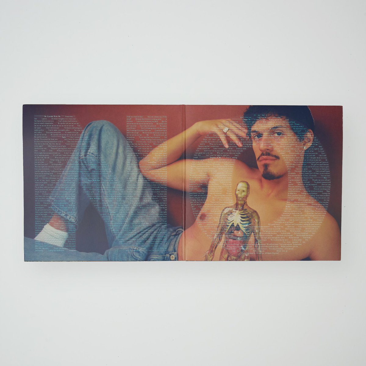 SammMcAlear's tweet photo. Packaging Design for the new Omar Apollo album “God Said No” by me and the boys https://t.co/0953niOnTe