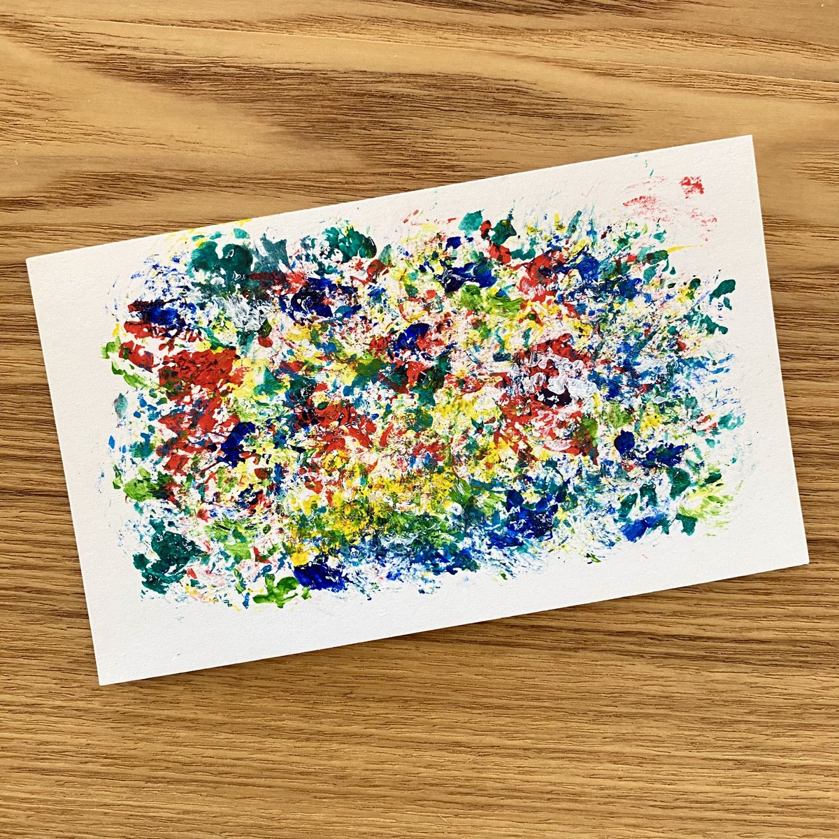 MozaicStudio's tweet photo. ICAD 2024, Day 28!

Abstract with acrylics.

#ICAD2024
#indexcardaday
#mixedmediaart
#artistchallenge
#mozaicstudio 
#indexcard
#icad
#indexcardart
#dyicad
#indexcardartproject
#acrylicpainting
#acrylicpaints
#colors https://t.co/Qs0HiAm9KF