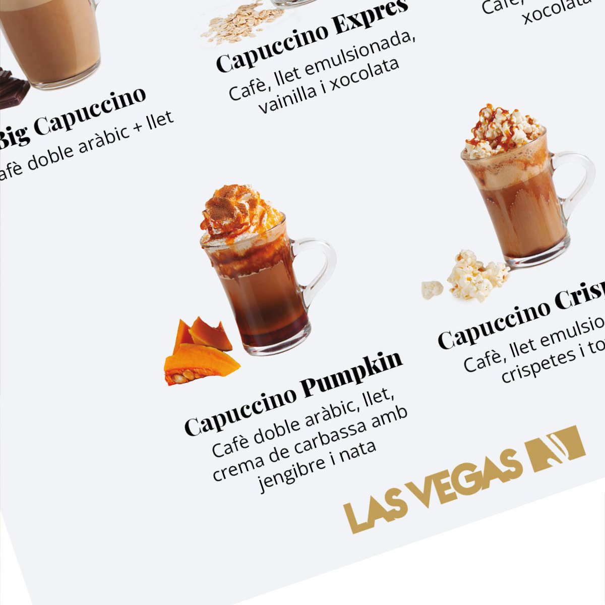 mucodesign's tweet photo. El @restaurant.lasvegas és un dels preferits a Manresa. És un punt de trobada on sempre es pot gaudir d'un bon cafè i menjar de qualitat.
Aquí podeu veure els dos dissenys per promocionar la seva carta de Capuccino.
Les fotos de producte són de la companya Isabel Casanova. https://t.co/B8czEJFVQg