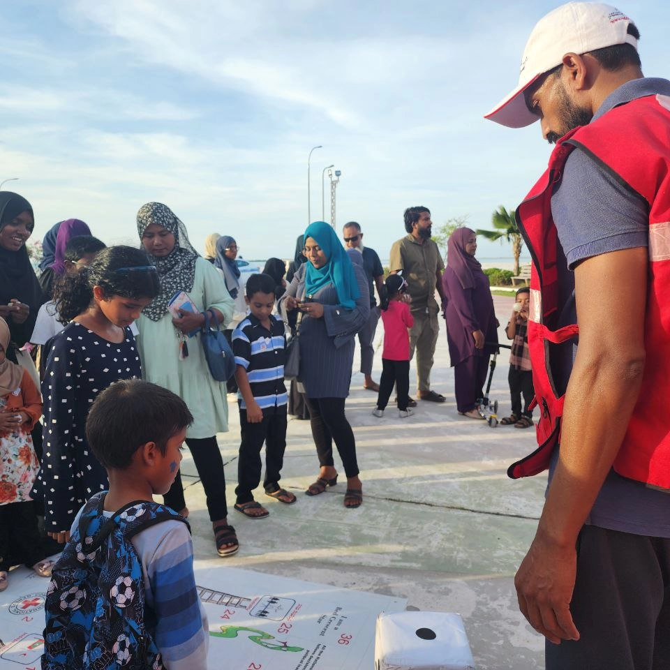 MRC_Addu's tweet photo. Thank you to everyone who visited our family evening today and helped make it a success! 🎉

Through fun games and activities, we were able to get the conversation going about the RCRC movement, climate action and more 🫶✨️ https://t.co/ppnfEZyl9k