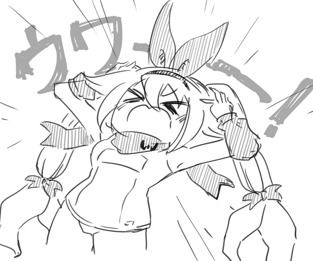 ウワー!🦀💦 