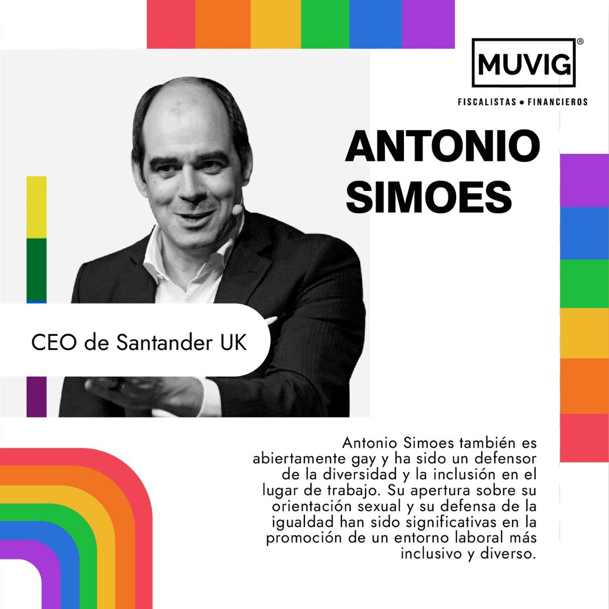 🌟🏳️‍🌈 Celebremos la diversidad y el éxito empresarial inclusivo con Antonio Simoes y Fernando Grande-Marlaska 🌟

#Diversidad #Inclusión #Liderazgo #ÉxitoEmpresarial #EmprendedoresLGBT #Política #Finanzas