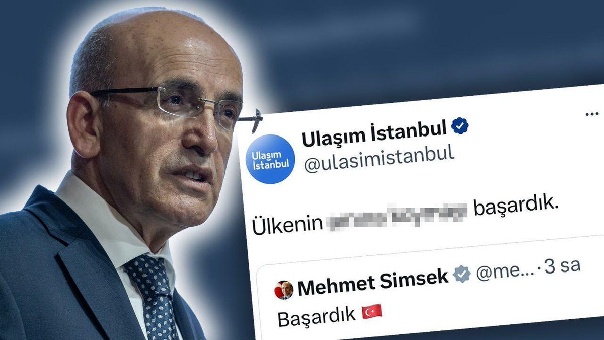 Ertugru63774311's tweet photo. 📍Ahlaksız paylaşıma soruşturma

Hazine ve Maliye Bakanı Mehmet Şimşek'in 'Başardık' paylaşımına İstanbul Büyükşehir Belediyesi Ulaşım A.Ş.'nin X hesabından küfürlü cevap yazılması üzerine İstanbul Cumhuriyet Başsavcılığınca soruşturma başlatıldı. https://t.co/eLF2d0thYc