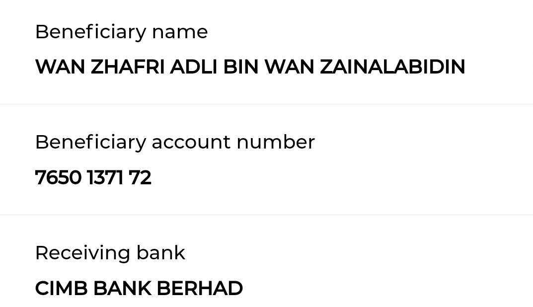 siwondes's tweet photo. SCAMMER ALERT 
#NEYOinKL #NEYOLiveinKL #NEYOLiveinMY #BrunoMarsinKL #BrunoMarsLiveinKL 
Bank：Cimb bank
Name：HILLARY YNGWIE AK BROWIN 
Account：7629304358 https://t.co/0L60BujVQS