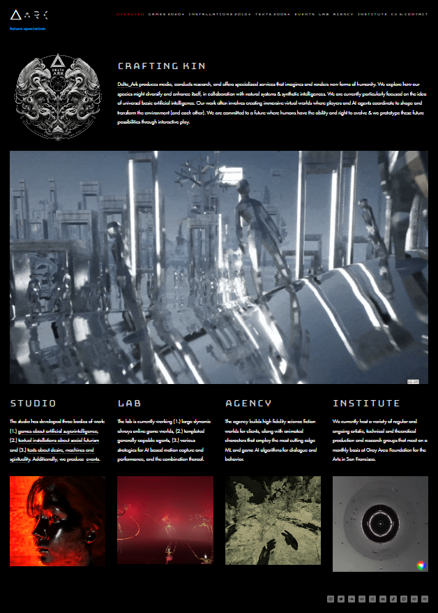 delta_ark's tweet photo. just a they with a dream
#ai #simulation #socialism #ecology #newmedia #unreal #machinelearning #performancelecture #parties #multiplayer #motioncapture #hybridarts #aiengineer #technicaldesigner #ecologicalsciencefiction #postcyberpunk #egregore https://t.co/tG3xO16rL5