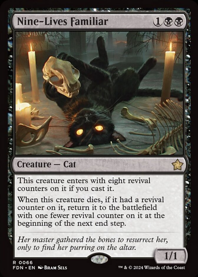 yee_aaron's tweet photo. Nine-Lives Familiar x The Ozolith
Combo?

@wizards_magic @Wizards @Hasbro @HasbroPulse
#magicthegathering #foundations #mtgfoundations  #mh3 #mhIII #modernhorizons3 #modernhorizonsIII #commander #modern #legacy #pioneer #ikoria #ikorialairofbehemoths https://t.co/rhdj3bl0ov