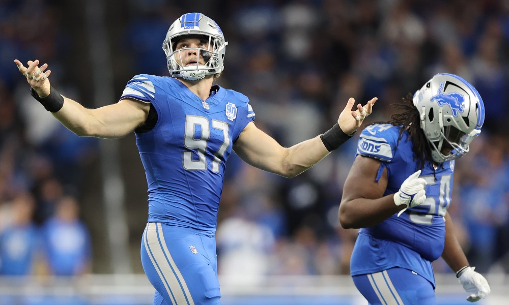 WILD: #Lions Pass-Rusher Aidan Hutchinson has more career INTs than Sauce Gardner 

(Via @BrandNewDet)