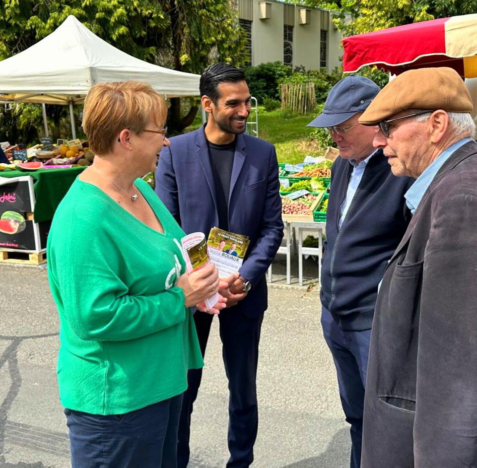 Ce matin à Villejean avec Edmond Hervé et <a href="/nathalieappere/">Nathalie Appéré</a> pour faire gagner la gauche qui donne de l'espoir et qui change la vie avec le Nouveau Front Populaire.

Sur la 3è circonscription d’Ille-et-Vilaine notre candidate est @claudia_rouaux !