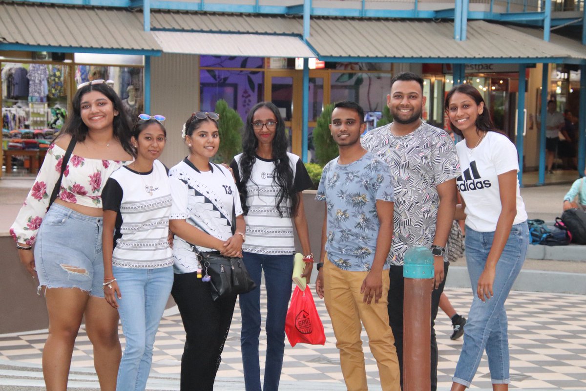 FNUFiji's tweet photo. Regional students from the College of Medicine, Nursing, and Health Sciences (CMNHS) were out and about yesterday on their first day of the Student Activities Field Trip to Nadi, hosted by the CMNHS Regional Office.

#MyFNU #CMNHS #RegionalStudents https://t.co/U6pJQDGt6J