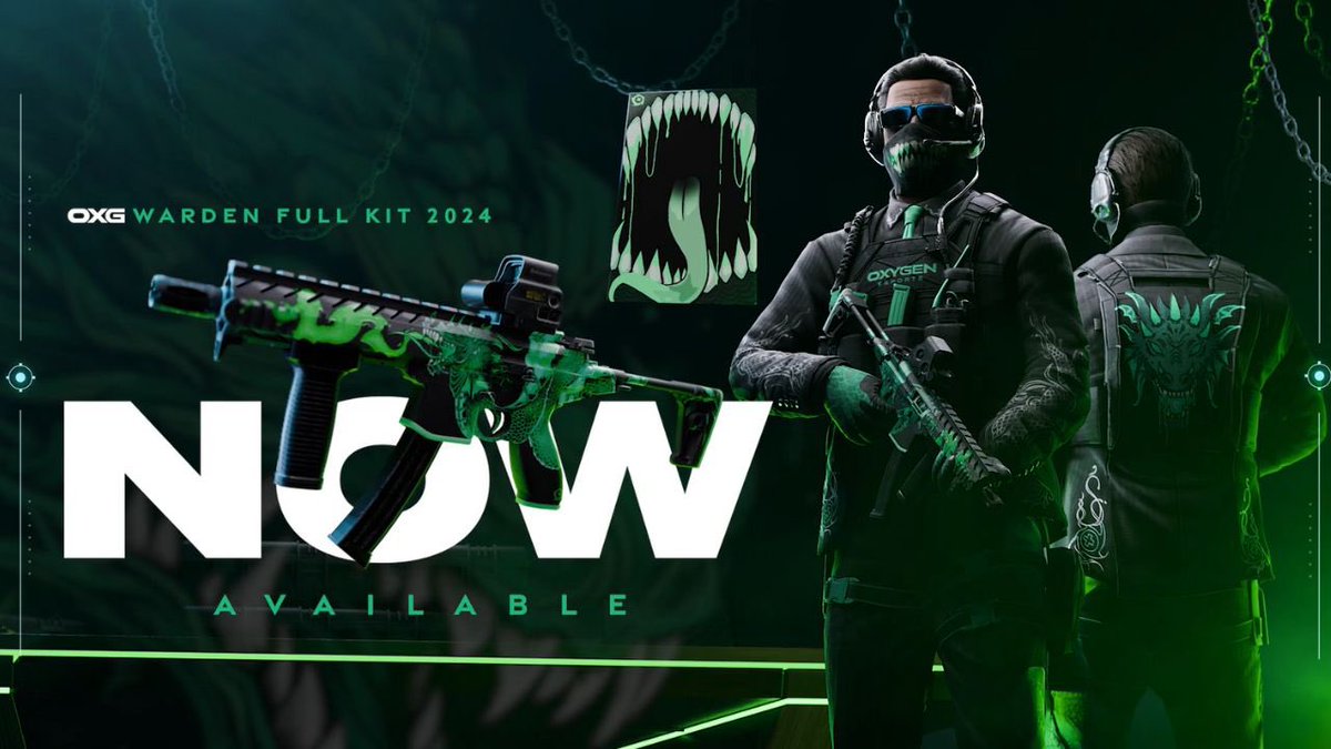 Nuersss's tweet image. GIVING AWAY 3 OXG WARDEN BUNDLES

FOLLOW ME

FOLLOW @OXG_Rainbow6 

LIKE AND RT