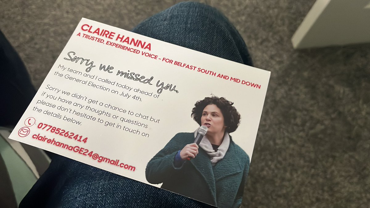pete2scoops's tweet photo. @ClaireHanna missed when you called to my area in BT10 would love to talk about some council issues https://t.co/Fc0zRtOCiM