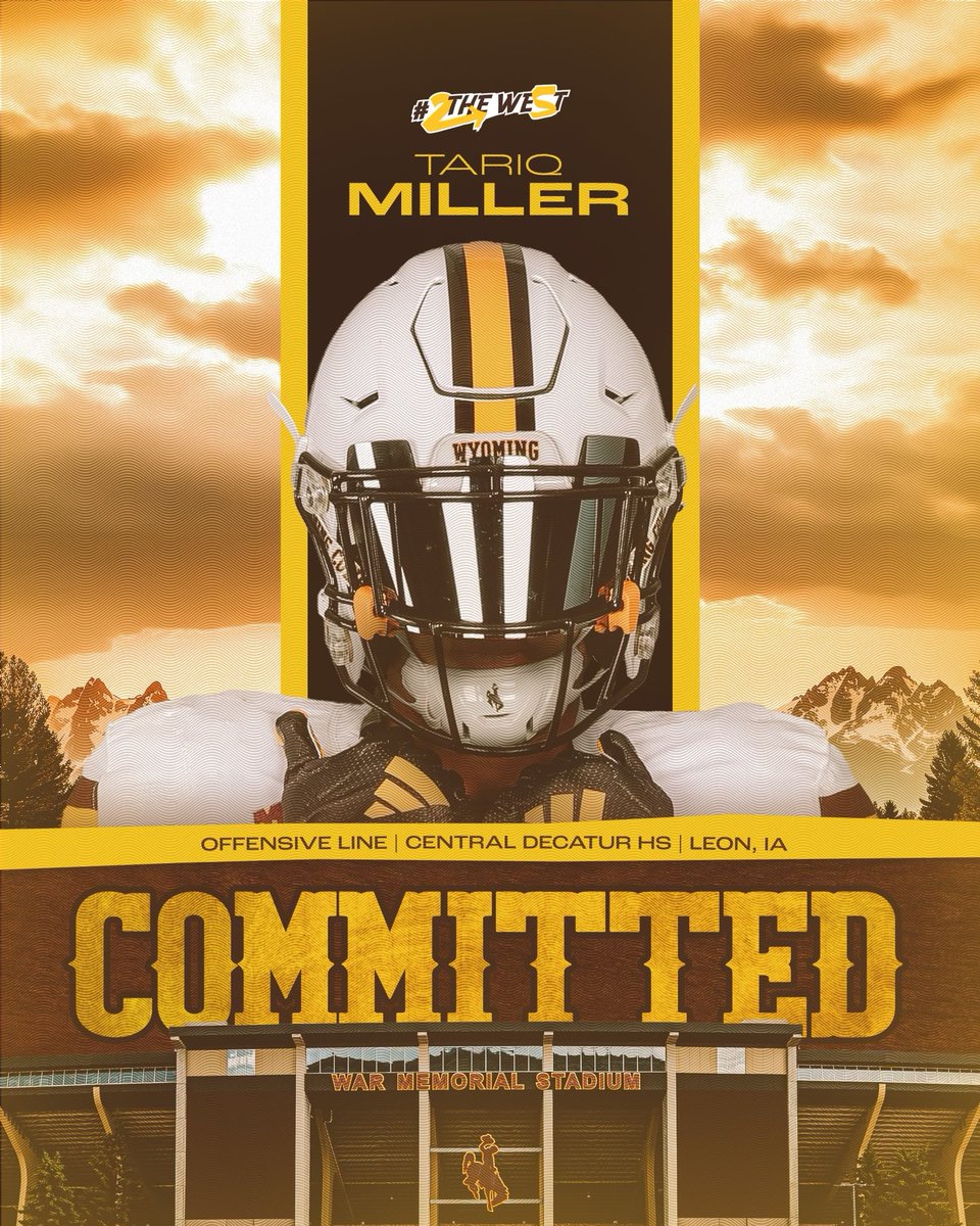 𝐂𝐎𝐌𝐌𝐈𝐓𝐓𝐄𝐃‼️
🟡GO POKES🟤 🤠
<a href="/wyo_football/">Wyoming Cowboy Football</a> 
<a href="/JaySawvel/">Jay Sawvel</a> <a href="/CoachTripodi/">Coach Tripodi</a> <a href="/CoachbjPatton/">Brayden Patton</a> <a href="/JayJohnsonFB/">Jay Johnson</a> <a href="/samantha_patten/">Sam Patten</a> <a href="/WyoFBRecruiting/">Wyoming Football Recruiting</a> <a href="/CardinalsCD/">Go Cardinals!</a> <a href="/jonpedersen12/">Jon Pedersen</a>