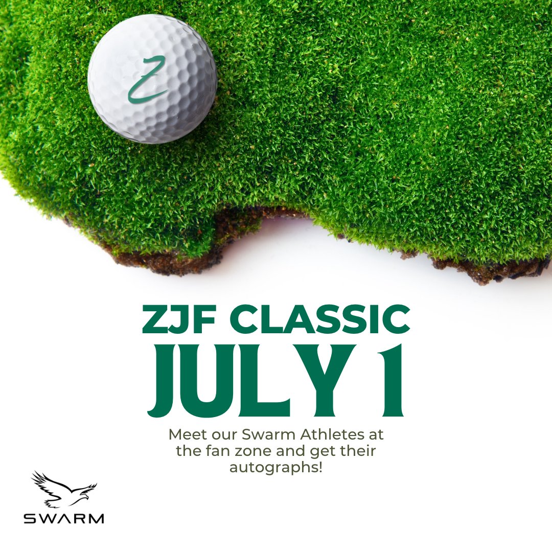 SWARM (@iowaswarm) on Twitter photo We're excited to be part of the <a href="/ZJFoundation/">Zach Johnson Foundation</a> Classic!๐๏ธโโ๏ธ Join us and other pros and celebs for a great cause benefiting Kids on Course! Don't miss out on autographs and more from our swarm athletes!
Details & entertainment lineup ๐ zachjohnsongolf.com/zjf-classic/
#ZJFClassic | #SWARM We're excited to be part of the <a href="/ZJFoundation/">Zach Johnson Foundation</a> Classic!๐๏ธโโ๏ธ Join us and other pros and celebs for a great cause benefiting Kids on Course! Don't miss out on autographs and more from our swarm athletes!
Details & entertainment lineup ๐ zachjohnsongolf.com/zjf-classic/
#ZJFClassic | #SWARM