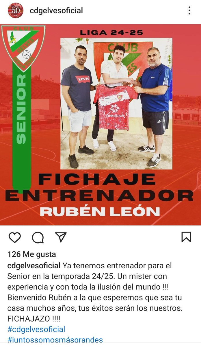 RubenLeRo's tweet photo. Agradecido al @cdgelvesoficial por la confianza 

Toca devolverla con trabajo, trabajo y trabajo

¡A disfrutar de esta bendita pasión! ⚽ https://t.co/7bbnNgt9na
