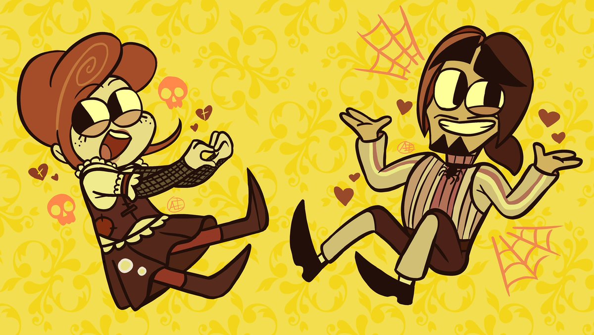 I have so many but currently it’s these two dorks in my noggin