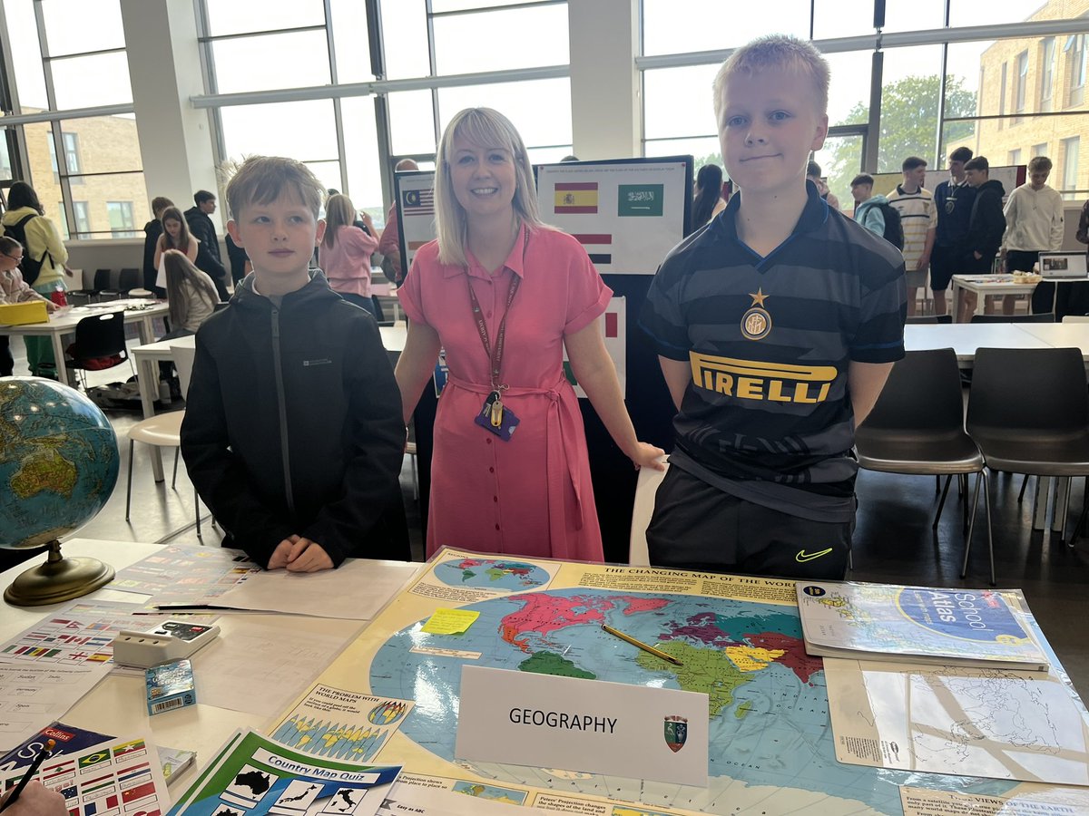 Harrisgeography's tweet photo. A fantastic morning at our culture day. Thank you so much to Rudy and Connla for helping out and marking all the quizzes. Top Geographers 🤩. https://t.co/ZFCXuofB84