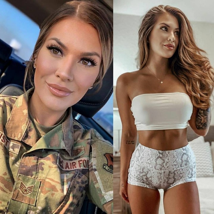 VeteranSupport7's tweet photo. she can do both.
.
.
.
.
#armymemes #militarymemes #memes #army #navy #marines #marinecorps #airforce #usarmy #sham #specialist https://t.co/VbxWco5UbF