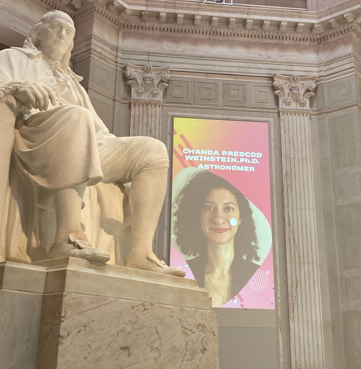 P. Gabrielle Foreman (@profgabrielle) on Twitter photo When you walk into the <a href="/TheFranklin/">The Franklin Institute</a> Instititute and one of your very best friends <a href="/madprofessah/">RonBuckmire.bsky.social</a> and one of the folks you admire <a href="/IBJIYONGI/">chanda.bsky.social prescod-weinstein</a> are on the wall. Happy STEM Pride! When you walk into the <a href="/TheFranklin/">The Franklin Institute</a> Instititute and one of your very best friends <a href="/madprofessah/">RonBuckmire.bsky.social</a> and one of the folks you admire <a href="/IBJIYONGI/">chanda.bsky.social prescod-weinstein</a> are on the wall. Happy STEM Pride!