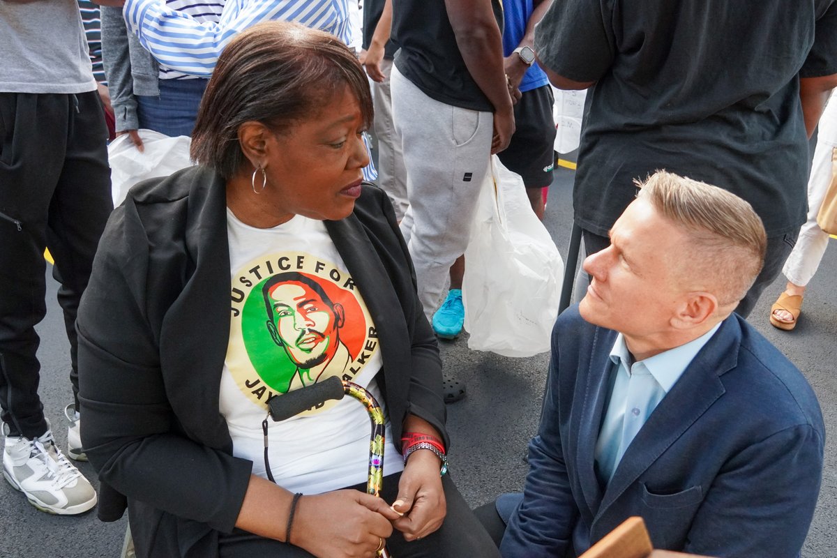 June 27 marked two years since we lost Jayland Walker. We gathered at St. Ashworth Temple in Akron to honor his memory. The outpouring of love and support from the community was truly overwhelming. We remain steadfast in our pursuit of change. #JusticeForJayland