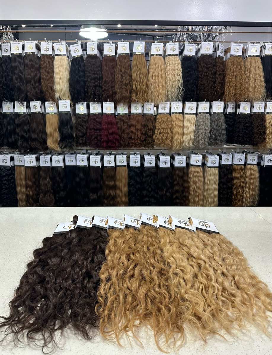 ExtensionsPlus's tweet image. Get your summer curly look with Zig Zag 22-24! Choose Blonde, Honey Blonde, or Medium Brown. Shop now!