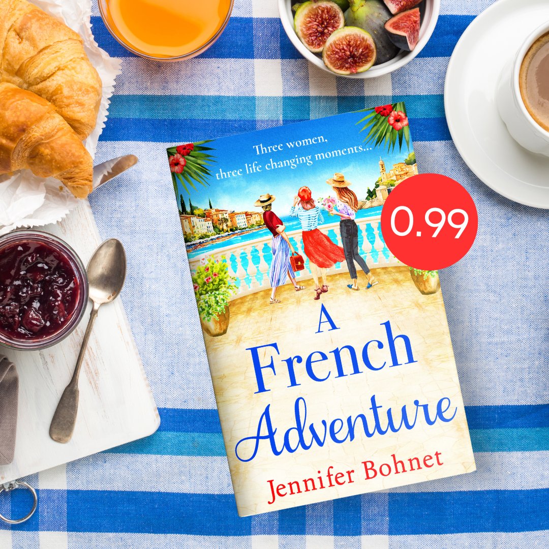 BoldwoodBooks's tweet photo. ⭐ 0.99 DEAL ⭐

Three women, three life changing moments...

@jenniewriter's uplifting tale of friendship and second chances #AFrenchAdventure is only 0.99 today!

📖 Start reading now: https://t.co/vIK0IFQtaD https://t.co/PTZK5B6ZTS