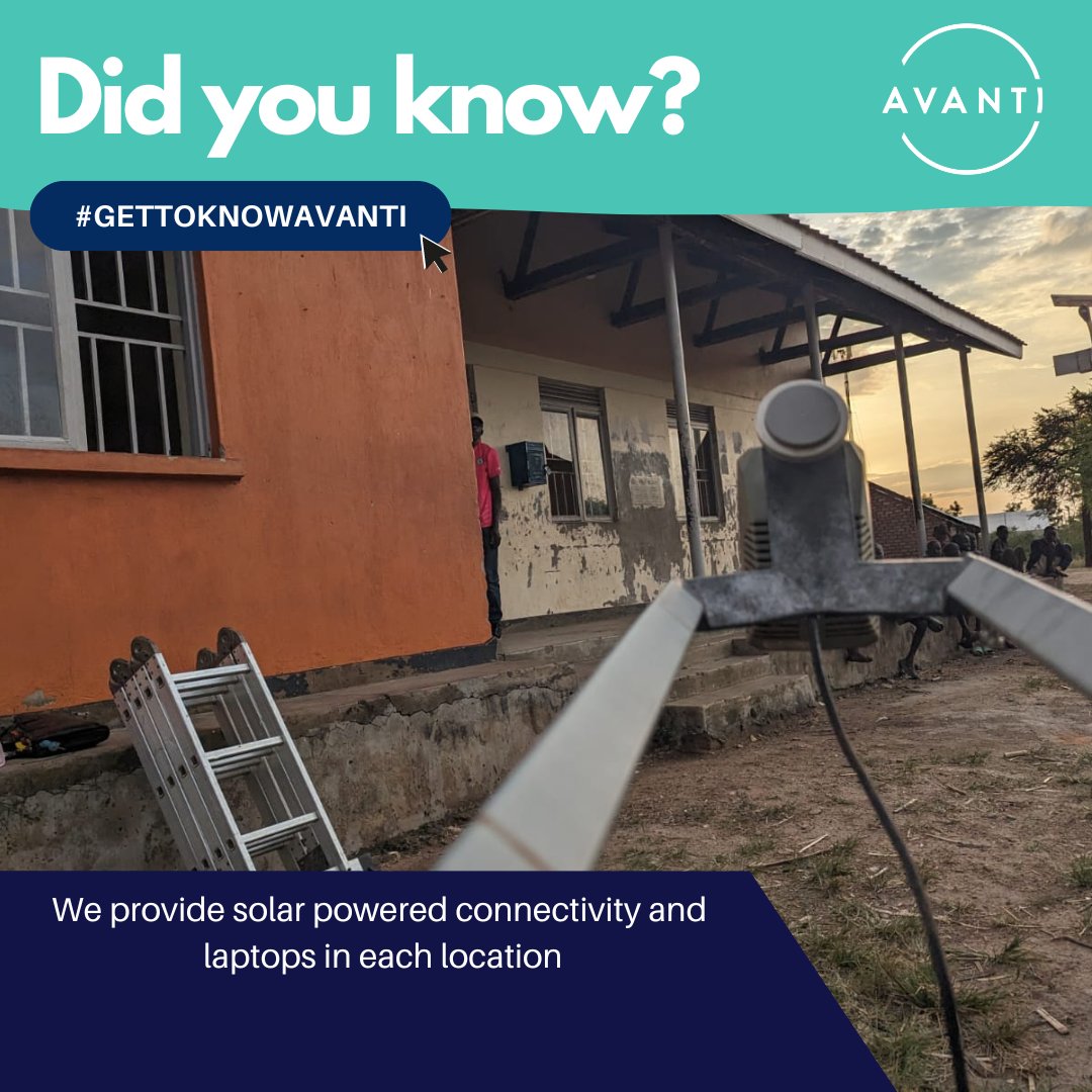 💫#Didyouknow since 2020, Avanti has been a UNHCR partner, providing VSAT Internet connectivity to 7 refugee sites in Uganda.
 
Continue to read the press release by <a href="/spaceinafrica1/">Space In Africa</a> here: spaceinafrica.com/2024/06/27/ava…

#GetToKnowAvanti #Education #Connectivity #Solar #Refugee