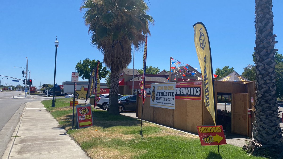 We are ready to go! Come on down to Carl’s Jr. in Lathrop to get your fireworks this season and support our athletic programs!