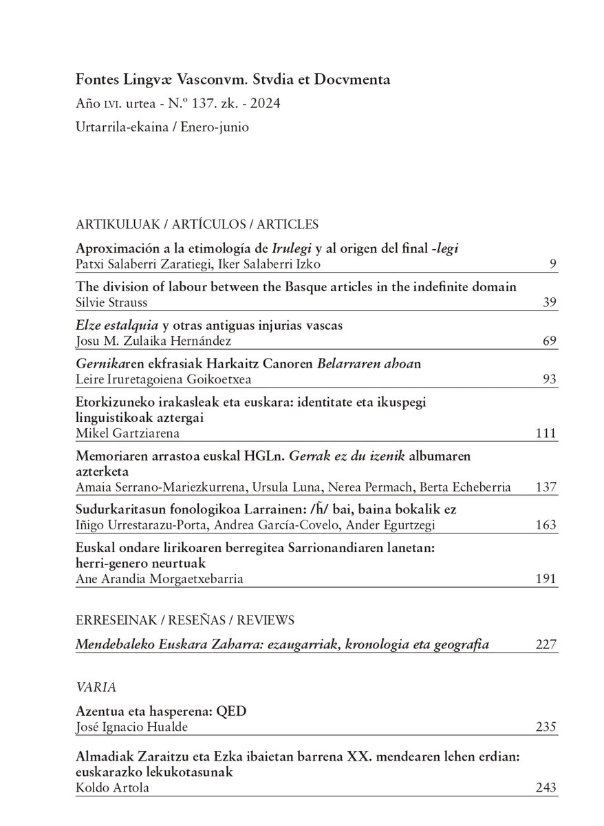 🔴🔴KALEAN DA FONTES LINGUAE VASCONUM 137

👁️👉revistas.navarra.es/index.php/FLV/…

#euskara