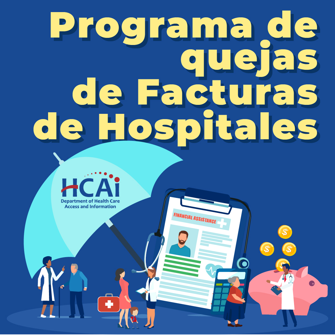 Nuestro Programa de Reclamos Sobre Facturas de Hospitales está disponible para los pacientes que creen que se les negó injustamente la asistencia financiera.

Aceptamos quejas en línea y por correo. Aprenda más información aquí:
bit.ly/3Rv18LT

#HCAI