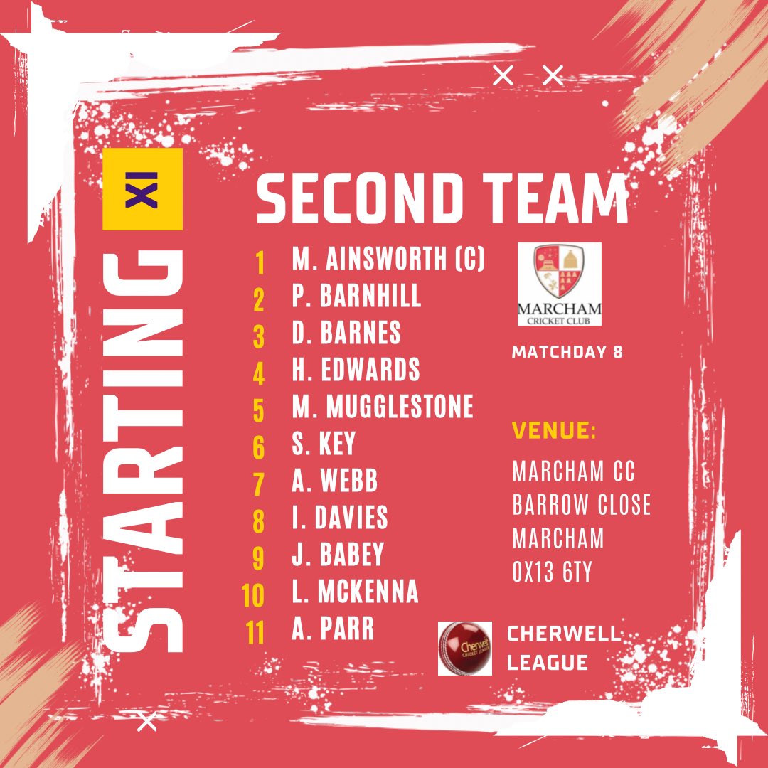 Marcham CC tweet media