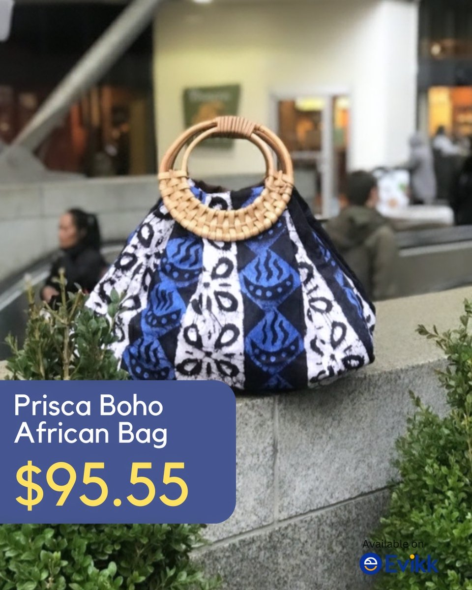 EvikkApp's tweet photo. Class in a bag, get the Prisca Boho African bag on Evikk. Order Now!

#fashion #style #love #DebateNight #photography #like #beautiful #photooftheday #USA https://t.co/QKYkki2rem