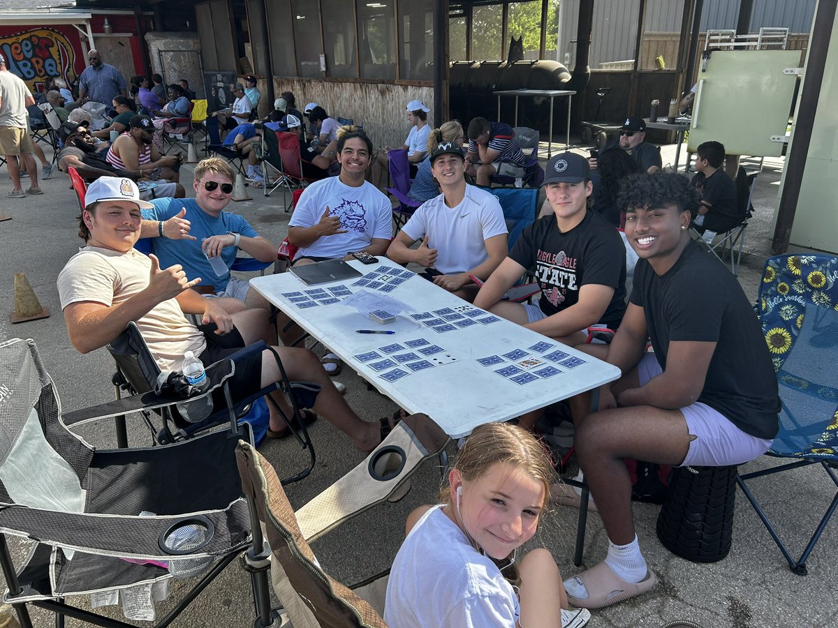 First annual <a href="/argylegridiron/">Argyle Football</a>          D-Line trip to <a href="/goldeesbbq/">goldeesbbq</a>  Did not disappoint!!!