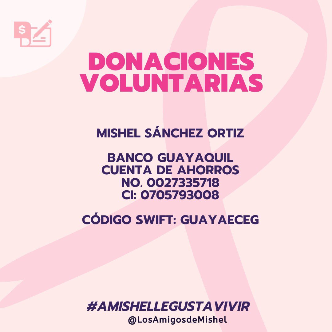 MisheS_30's tweet photo. Hola, soy Mishel y en octubre 2023 fui diagnosticada con cáncer de mama metastásico ganglionar invasivo triple negativo en etapa 3. El más agresivo de todos. Conoce mi historia y ayúdame a salvar mi vida✨  #AMishelLeGustaVivir https://t.co/M0PHtlNrLz