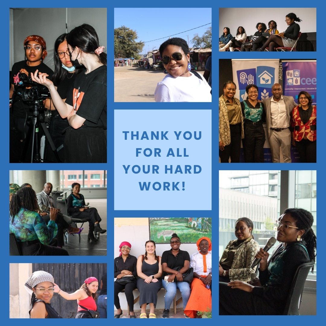 Khadijah joined CEED in 2021, and this June concludes her three years with us 🌱

We are deeply grateful for all her hard work and dedication in Montreal, Senegal, and Uganda🌍

Thank you Khadijah! We wish you all the best in your future endeavors🌟