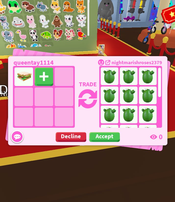 OQueentay1114's tweet photo. Sponsored Desert egg Giveaway!

2 winners will win 8 desert eggs each!

Rules: 
☑️Follow me and @Nightmare23792 
❤️Like
♻️Retweet!

Giveaway will end July 6th!

#adoptmegiveaway #AdoptMe #adoptmegiveaways https://t.co/gxEaQhhMmE