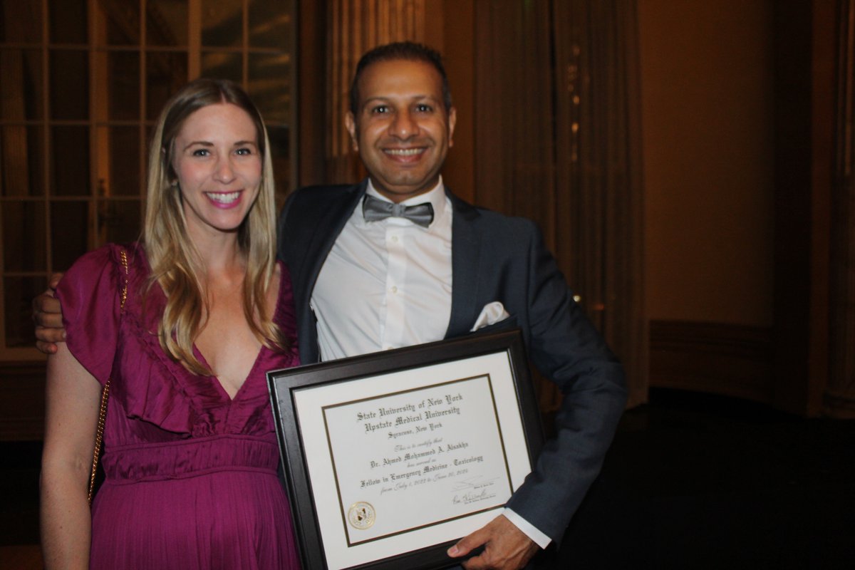 🚨📢 Thank you to Dr. Ahmed Alsakha, MD, for his incredible work as a Medical Toxicology Fellow at our center for the past 2 years!

Your expertise &amp; dedication made a significant impact. We are grateful for your hard work &amp; commitment.

Best of luck in your new role in Canada!🇨🇦