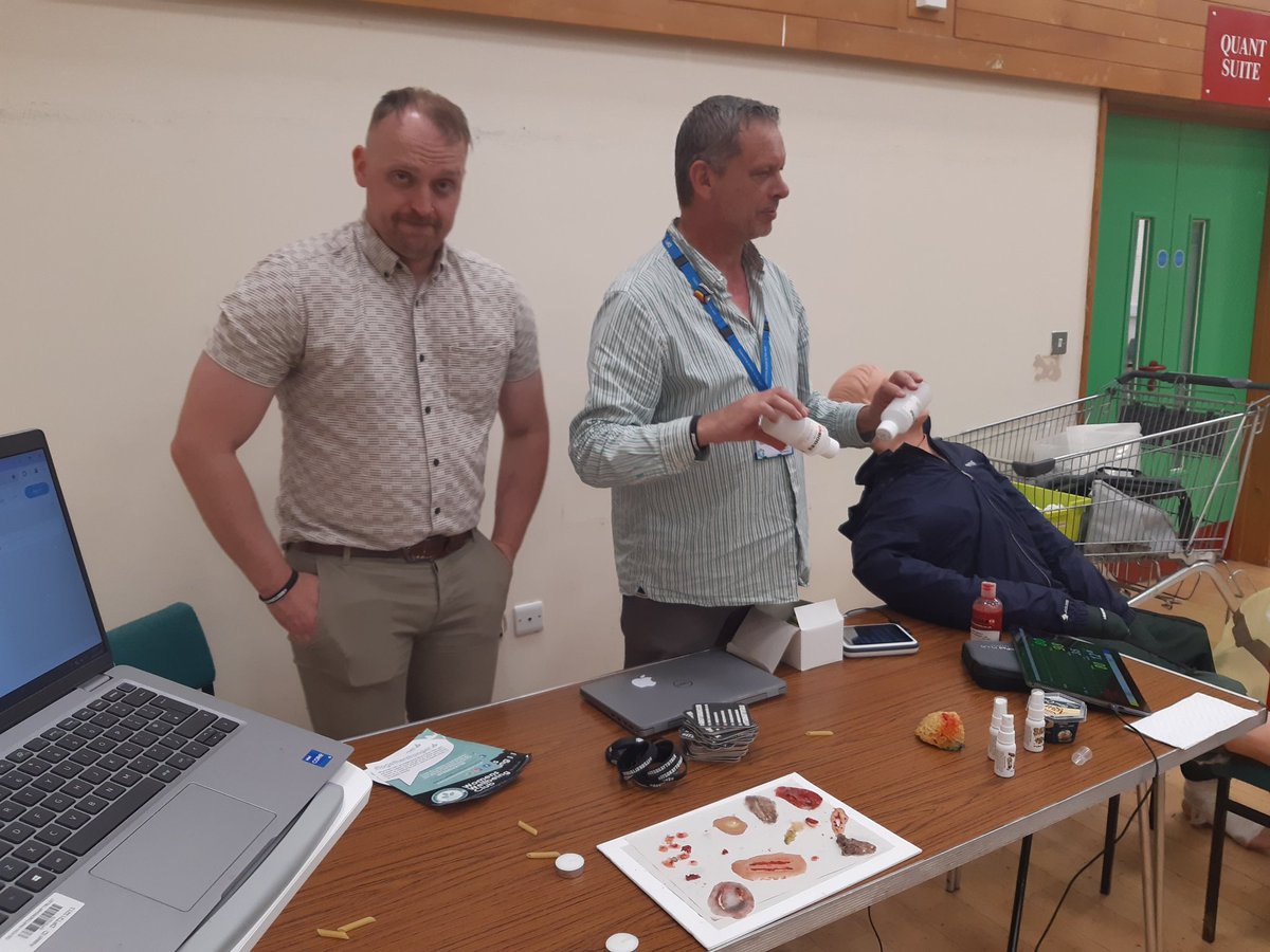 SimulationDaisy's tweet photo. Busy but enjoyable week! Started with #PracticeEducation world cafe event, then #MentalHealthSimulations for work experience children with #MedicalEducation.Ended the week with #insituSimulation to learn about Wonford sites alarm response-Met some amazing @DPT_NHS staff #RRP #QI https://t.co/WkoTzDc6MI